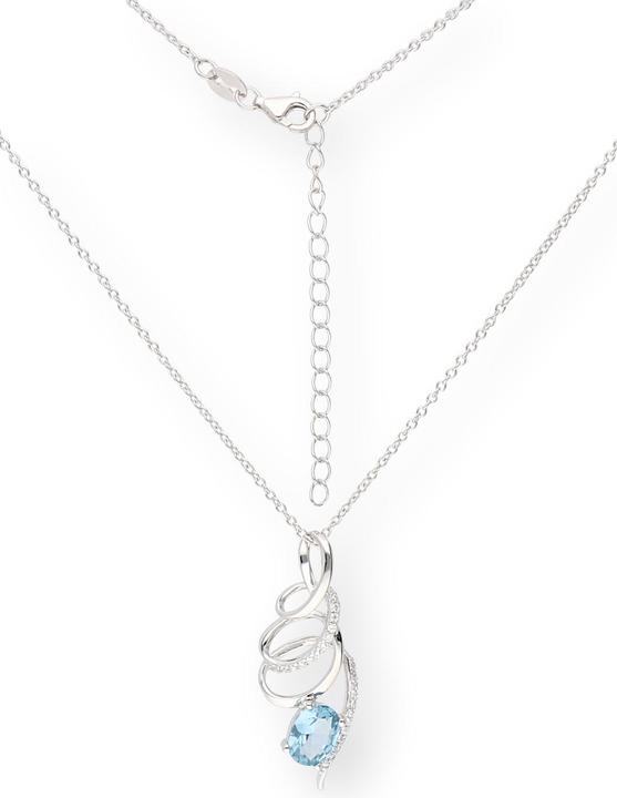 Actual product image Carat Colorstone (Silver 925, 45 cm)