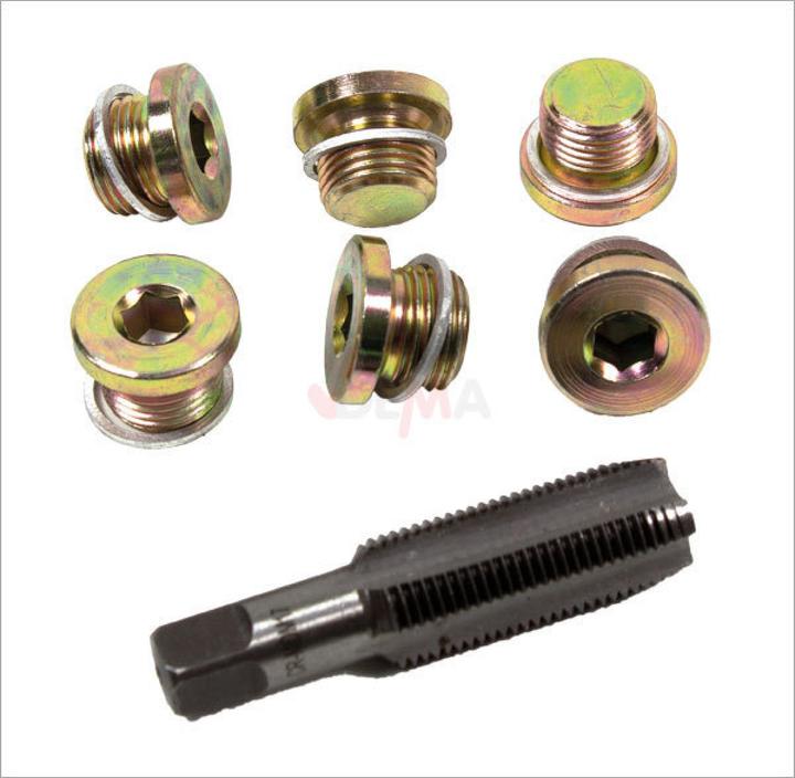 Produktbild Dema Reparatur Set für Öl Ablassgewinde 13 tlg. | M20 x 1,5