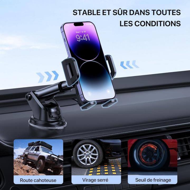 Produktbild Jaym Smartphone-Autohalterung mit Teleskoparm und Saugnapfbefestigung