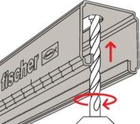 Image du produit Fischer FIS 538754 Rail de montage FLS 17/1.0 - 3m