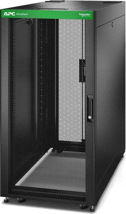 Produktbild APC Easy Rack /24U/1000mm with Roof Side panel castors feet and 4 Brackets No Bottom (24 HE, 19 Zoll Rack)