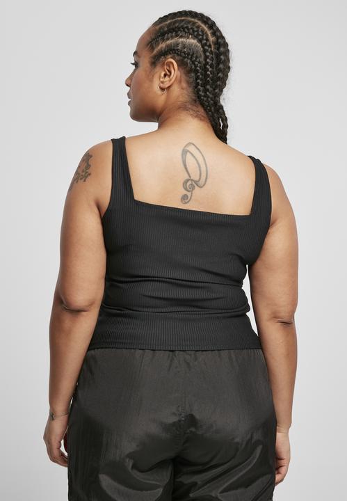 Produktbild Urban Classics Ladies Squard Neckline Rib Top (4XL)