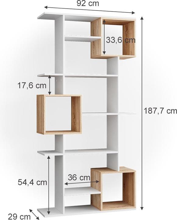 Produktbild Vicco Cube (92 x 29 x 188 cm)