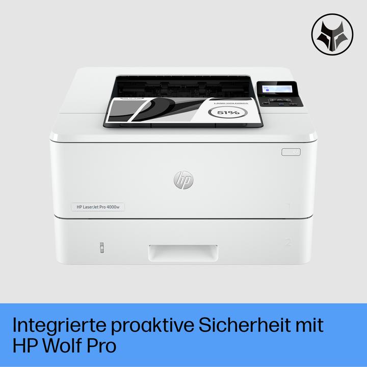 Image du produit HP LaserJet Pro 4002dw (Laser, Noir et blanc)