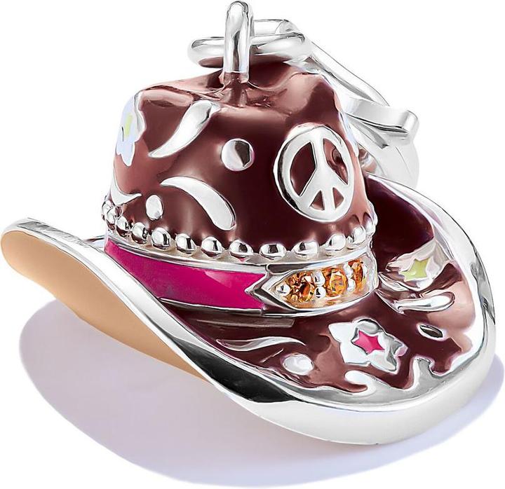 Produktbild Thomas Sabo Charm-Anhänger Cowboy Hut Silber (Silber 925, Emaille)