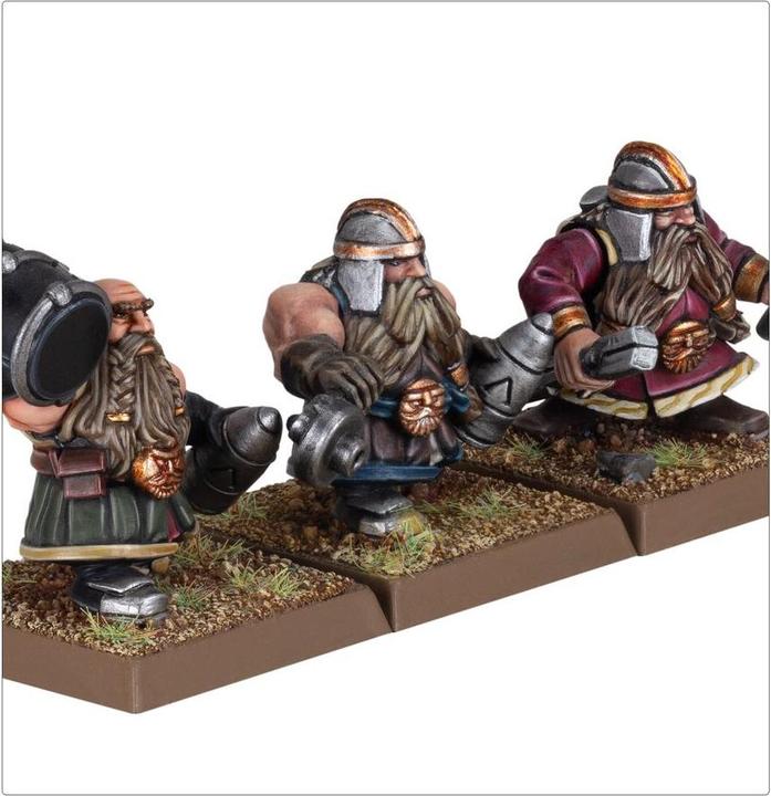 Actual product image Games Workshop Warhammer ToW - Dwarfen Mountain Holds Canon & Canon Orgue (Plastic)