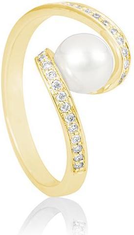 Produktbild Breuning RING - C.ZP/Brill. 0,169 Ct. H/si (48, 585/14 K Gold)