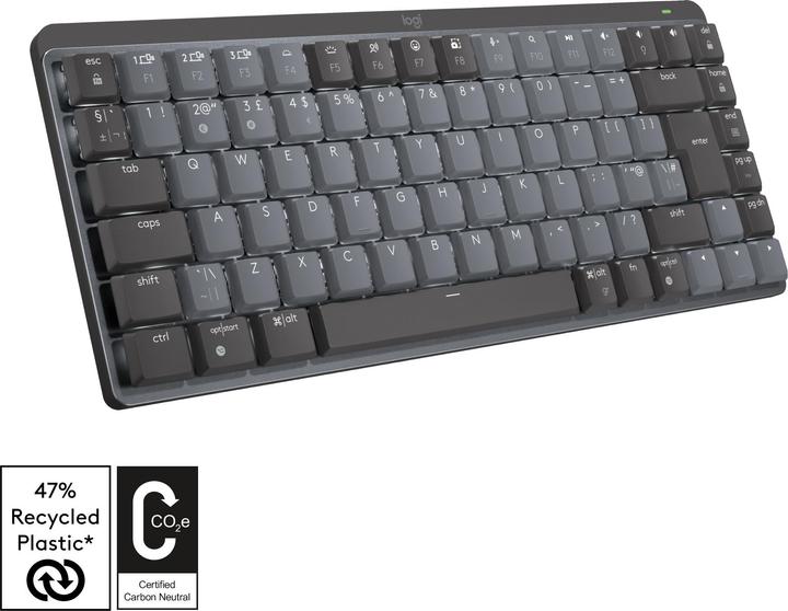 Logitech MX Mechanical Mini (CH, Senza fili)
