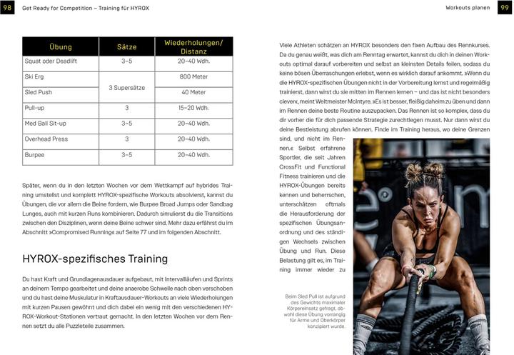 Actual product image Hyrox – das Fitnessrace für jeden (German, Hyrox, 2023)