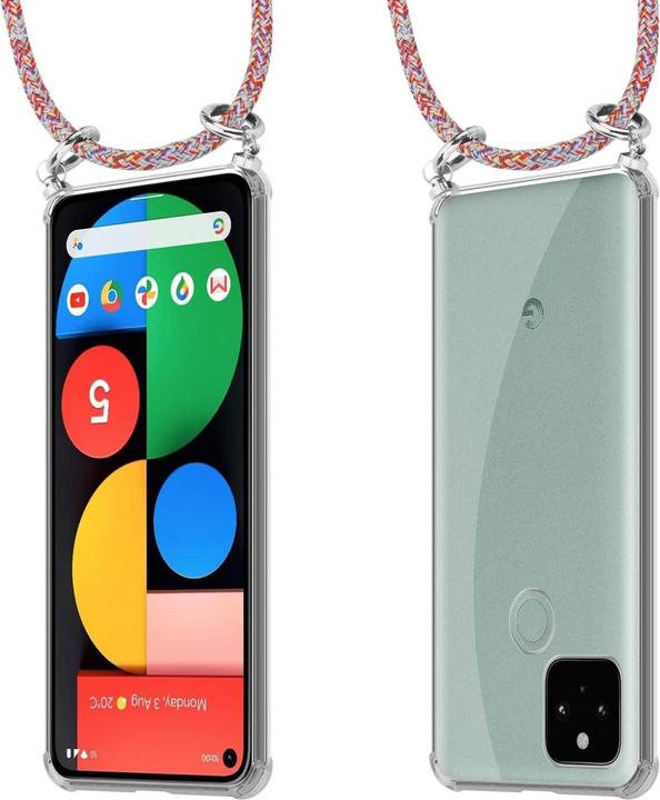 Produktbild Cadorabo TPU Handy Kette SILBER Cover