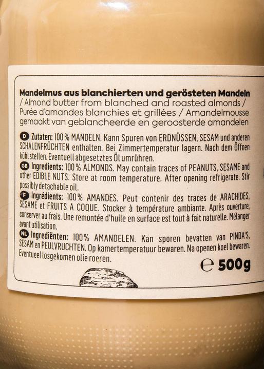 Produktbild KoRo Mandelmus Weiss (500 g)