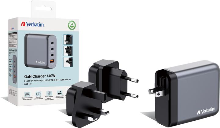 Immagine prodotto Verbatim GNC-140 GaN Charger (140 W)