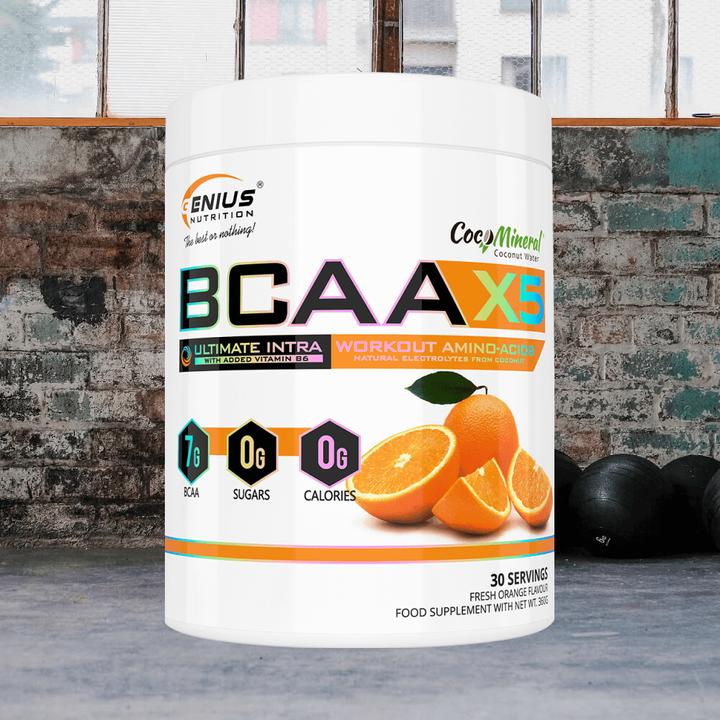 Produktbild Genius Nutrition BCAA-X5 (Orange, 1 Stk., 460 g)