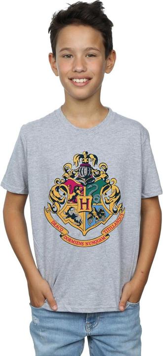Immagine prodotto Hogwarts Crest Gold Ink Maglietta Ragazzi (152, 158)