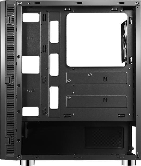 Image du produit Itek Boitier Moyen Tour ATX compatible Sylent 05 Evo (Noir) (mATX, ATX, Mini-ATX)