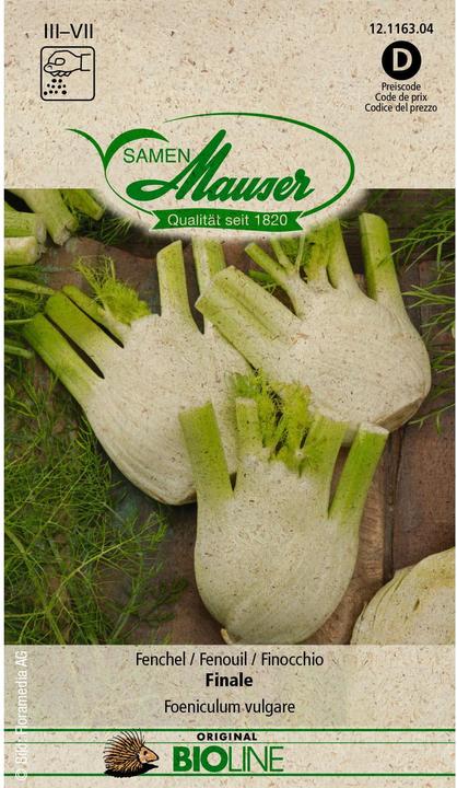 Produktbild Samen Mauser BIO Fenchel Finale (Pflanzensamen)