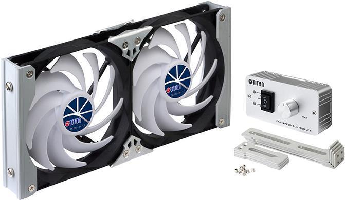 Immagine prodotto Titan TTC-SC09TZ(B) Componente di raffreddamento per computer Raffreddatore universale 12 cm Nero