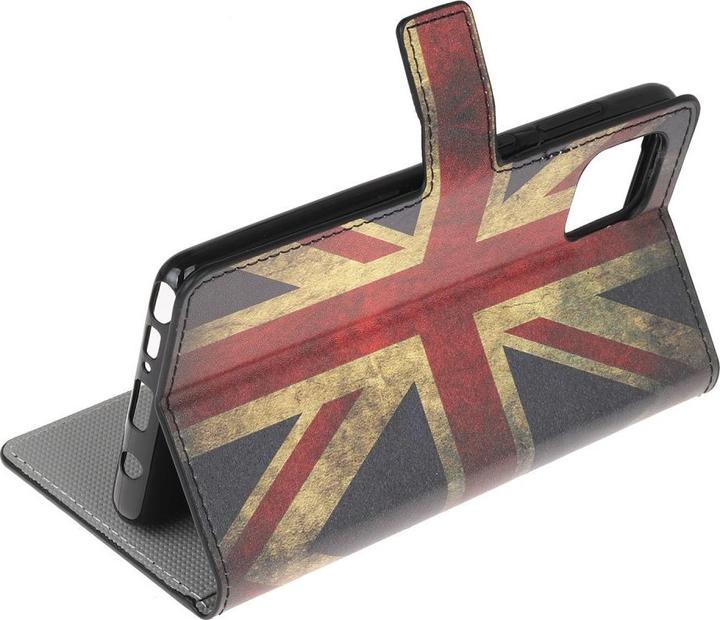 Actual product image Cover-Discount Galaxy Note 10 Lite - Leather Case UK Flag (Samsung Galaxy Note 10 Lite)
