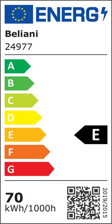 Energy Label Beliani Orion (8400 lm)
