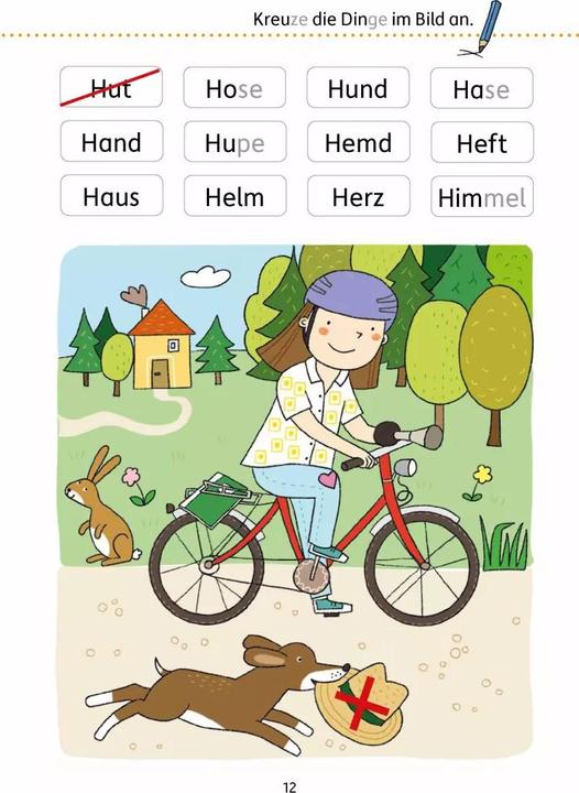 Image du produit Mein Übungsheft Lesen 1. Klasse - Vom Wort zum Satz (Allemand, Masha Greune, Agnes Spiecker, 2021)