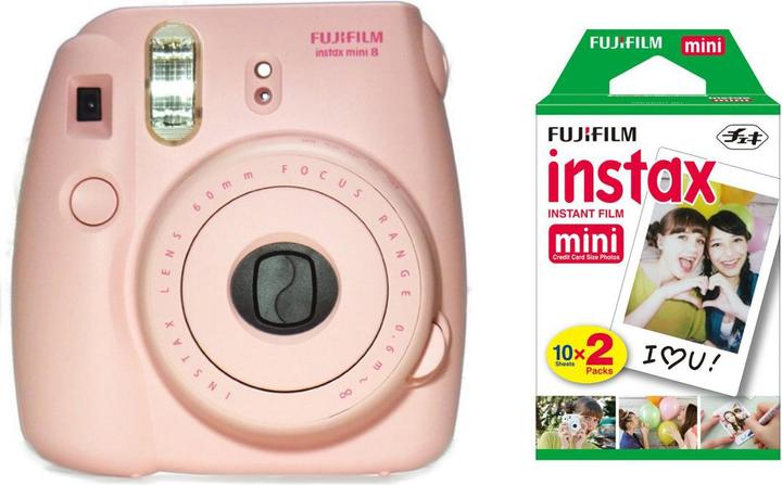 Fujifilm Instax Mini 8, incl. 20 x Instax Mini images