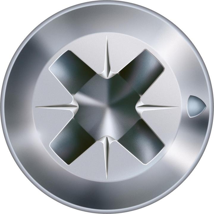 Image du produit Spax FEX H Vis pour ferrures 4.0x 40 PZ 2 acier argenté pour fixations en bois (1000 Vis par pièce)