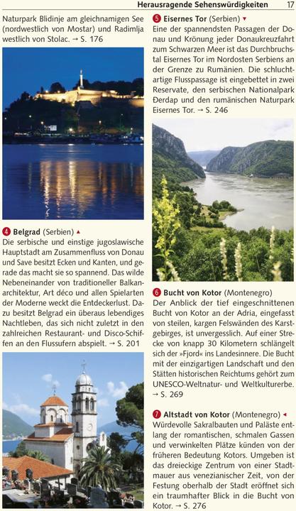 Actual product image Reiseführer Balkan (German, Martin Bock, Birgitta Gabriela Hanover Moser, Frank Dietze, Matthias Koeffler, Shkëlzen Alite, 2023)