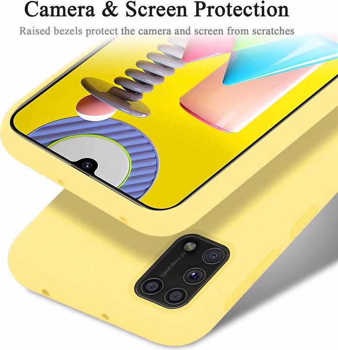 Produktbild Cadorabo TPU Liquid Silicone Case Cover (Samsung Galaxy M31)