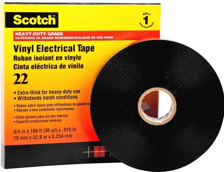 3M Scotch inyl nastro isolante elettrico m (50 mm)
