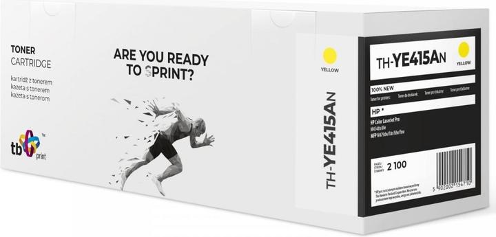 Actual product image Toner do HP Color LJ Pro M454 W2032A TH-YE415AN 100% nowy żółty