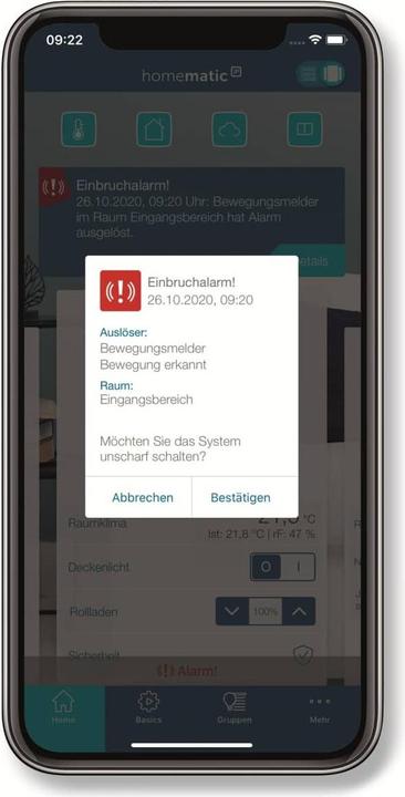 Produktbild Homematic IP Funk-Bewegungsmelder (230 m)