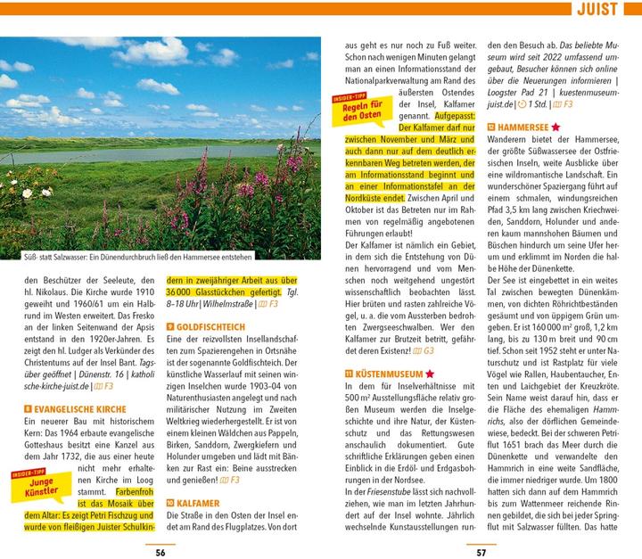 Actual product image Reiseführer Ostfriesische Inseln, Baltrum, Borkum, Juist, Langeoog, Norderney (German, Volker Kühn, Klaus Bötig, 2023)