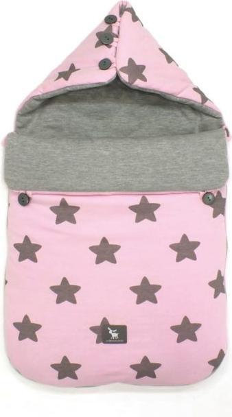 Actual product image Cottonmoose Mini footmuff Pooh Grey Stars