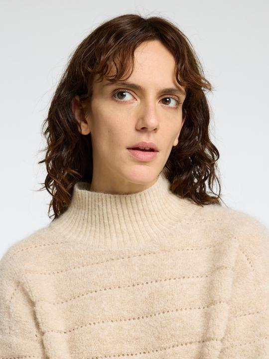 Produktbild Selected Femme Flauschiger Pullover mit hohem Kragen (XL)