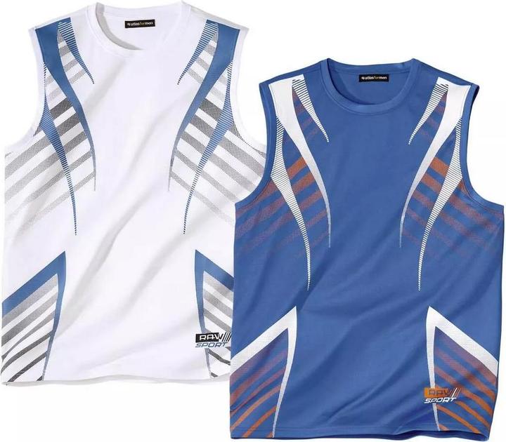Atlas For Men Top Sport(2erPack) (L)