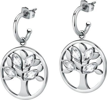 Actual product image Morellato Charming steel earrings 2in1 with crystals Tree of Life Vita SATD18 (L)