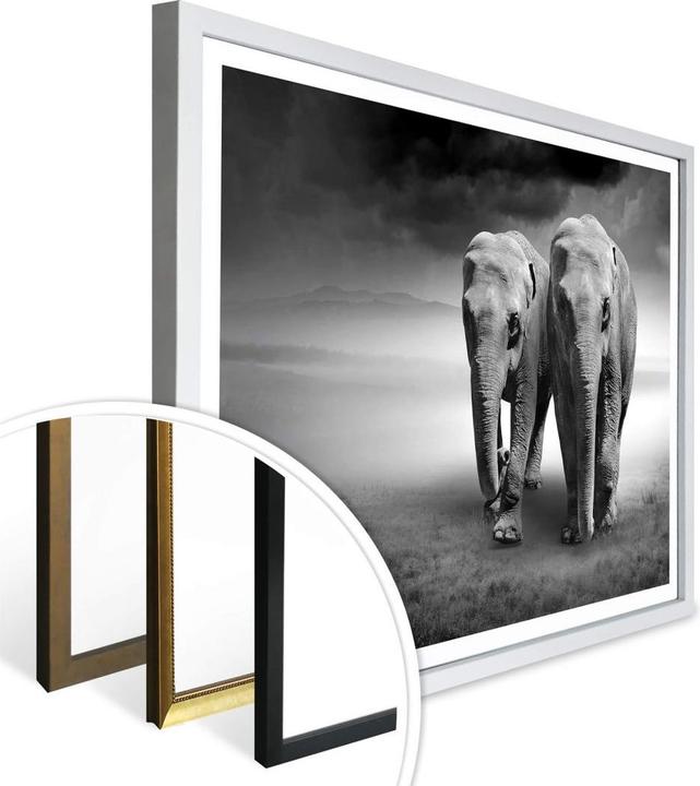 Image du produit Trenddeko Les éléphants (40 x 30 cm)