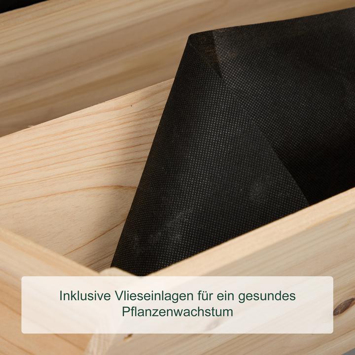 Productafbeelding Relaxdays Vertikalbeet mit 5 Kästen