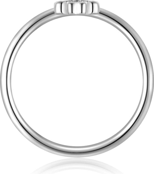 Produktbild Glanzstücke München Damen Ring Kleeblatt Sterling Silber - 34566 (48, 925 Silber)