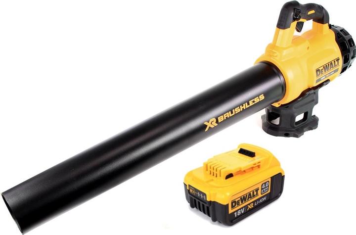 Productafbeelding DeWalt DCM 562 18V Li-Ion accu blazer + 1 x accu DCB 182 18V 4,0 Ah - zonder lader (Oplaadbare batterij, Bladblazer)