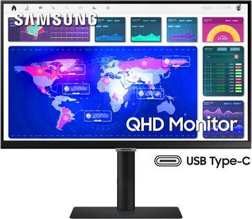 Actual product image Samsung LS24A600UCUXEN (2560 x 1440 pixels, 24")