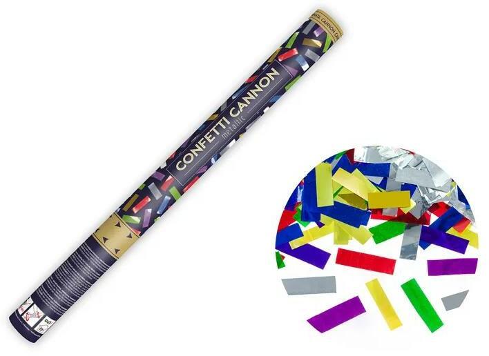 Immagine prodotto Partydeco Cannone di coriandoli, mix, 60 cm (1 pz.)