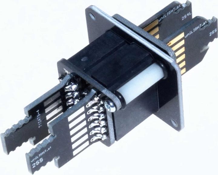 Produktbild Unilight direktsteckverbindung direct mit 6 primä 2 servos und 10 pole für lichtern und so