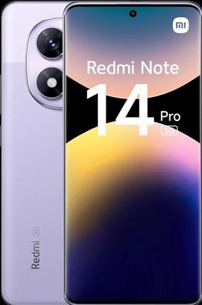 Immagine prodotto Xiaomi Redmi Note 14 Pro 5G (512 GB, Lavender Purple, 6.67", Doppia SIM, 200 Mpx, 5G)