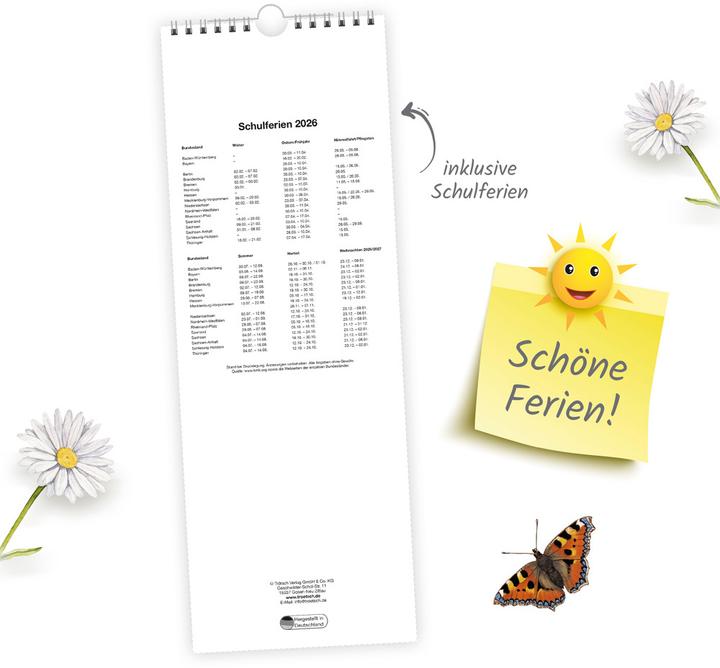 Actual product image TrötschMaxi-StreifenkalenderOmasKalender2026 (German)