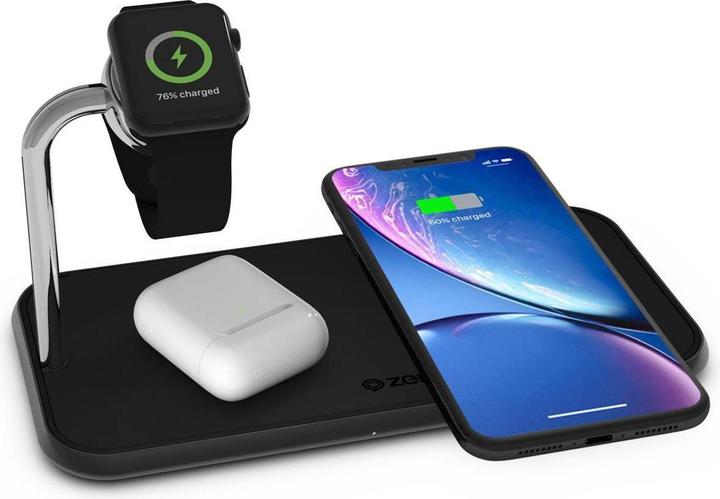 Produktbild Zens Aluminium Dual Wireless Charger + Watch (20 W)