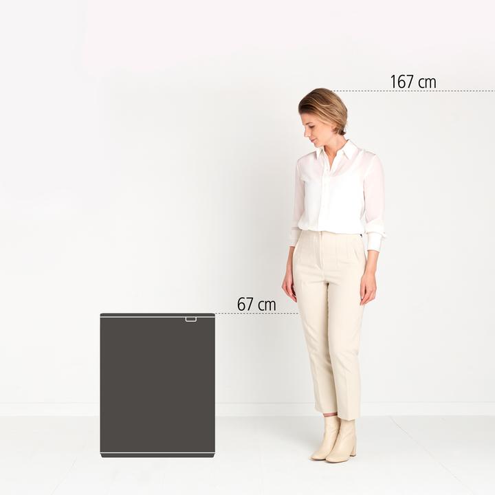 Actual product image Brabantia Bo Touch recycling bin (60 l)