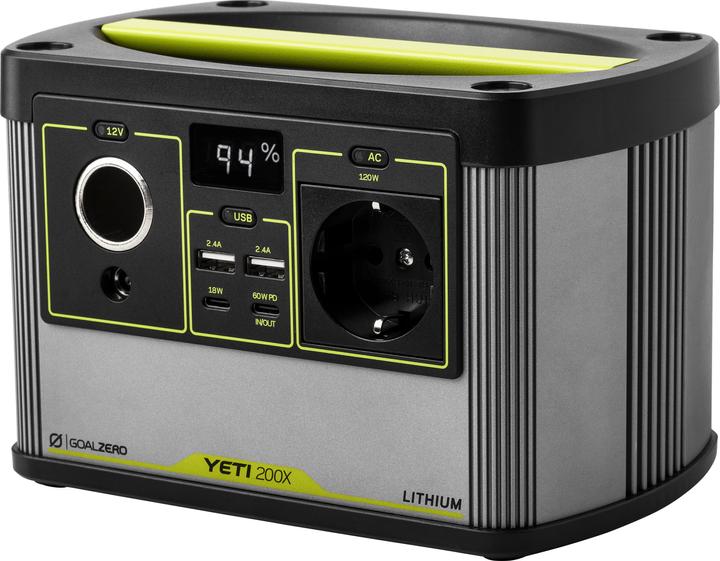 Image du produit Goal Zero Yéti 200X (187 Wh, 2.27 kg)