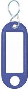 Immagine prodotto Wedo Portachiavi in plastica, etichette intercambiabili, blu
