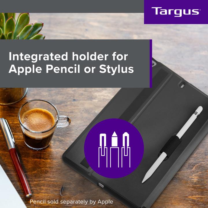 Immagine prodotto Targus Click in Case (iPad Pro 10.5 2017 (1. Gen), iPad Air 2019 (3. Gen), iPad 2019 (7° gene), iPad 2021 (9a generazione))